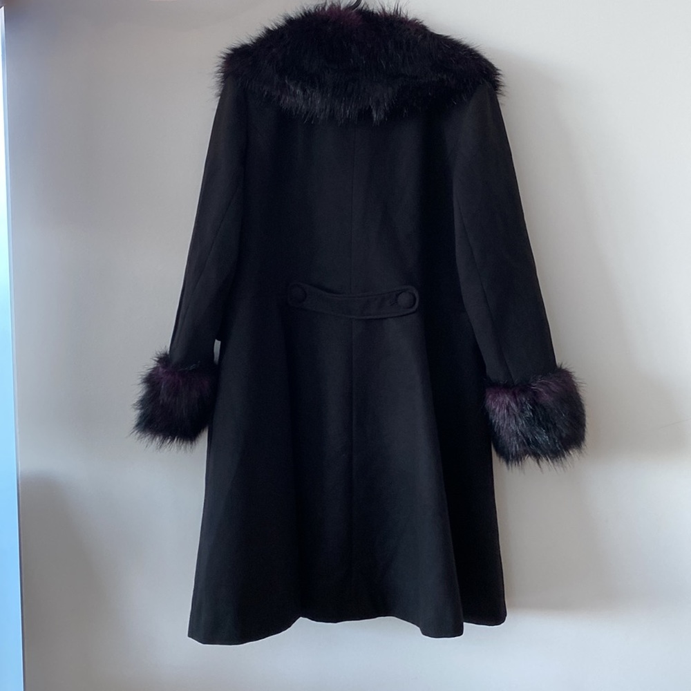 🛍️ MID-YEAR SALE 🛍️ 🐈‍⬛ Hell Bunny Rock Noir Coat - Picture 4 of 15